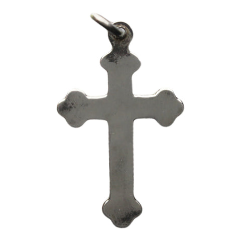 Vintage Pendant Crucifix Cross Sterling Silver