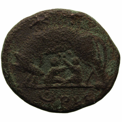 330-348 AD Roman Empire Rare City Commemorative Constantine the Great AE4 Coin Wolf and Twins type