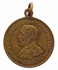 1910 Antique Medal George V Coronation British Medallion