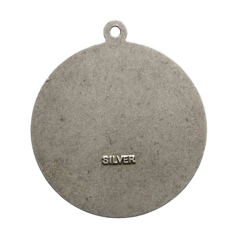 Pendant St Christopher Jewellery Silver 925 Vintage
