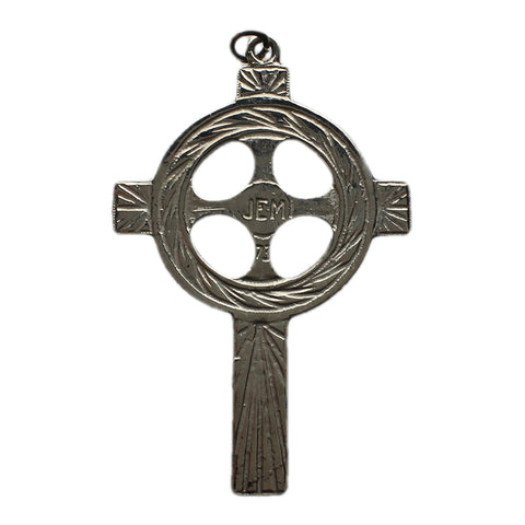 Large Cross Vintage Pendant Religious