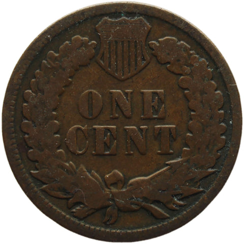 1887 One Cent United States Indian Head Coin