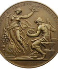 19th century Sweden Industrialist Medal Carl Gerhard Bolinder and Jean Bolinder Swedish Medallist Lea Ahlborn