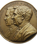 19th century Sweden Industrialist Medal Carl Gerhard Bolinder and Jean Bolinder Swedish Medallist Lea Ahlborn
