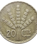 Uruguay 20 Centavos 1942 Silver Coin
