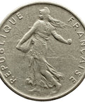 1969 Half Franc France Coin