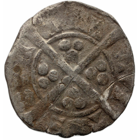 1307- 1327 England Edward II One Penny Coin Silver London Mint