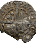 England 1351 - 1352 Edward III Penny Coin Silver London Mint 4th coinage Treaty period
