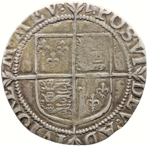 1601 Shilling Elizabeth I Coin England Silver 7th issue