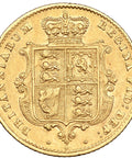 1864 Half Sovereign Victoria Gold Coin 1st portrait Die 8