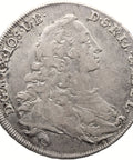 1754 Half Thaler Bavaria Germany Coin Maximilian III Joseph Silver