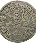 1598 Maley Groschen Kingdom of Bohemia Coin Rudolf II Silver