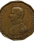 1844 Antique France Medal Napoleon Bonaparte General Henri-Gatien Bertrand