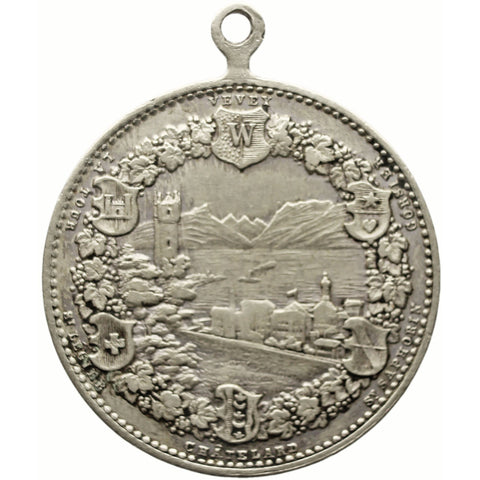 1889 Switzerland Medal Fête des Vignerons Vevey