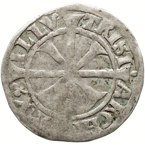 1500-1519 1 Kreuzer Tyrol Austria Coin Maximilian I Silver Hall Mint