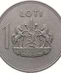 1979 1 Loti Lesotho Coin Moshoeshoe II