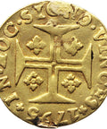 1795 Pinto Portugal Coin Gold Maria I Lisbon mint