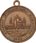 1901 Glasgow International Exhibition Medal Edward VII and Alexandra