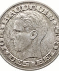 1958 50 Francs Belgium Coin Silver French text Baudouin I Brussels World's Fair