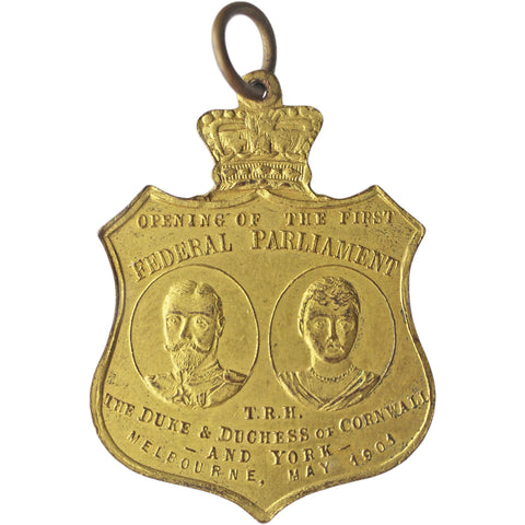 1901 Opening of the First Federal Parliament Medal Victoria Australia