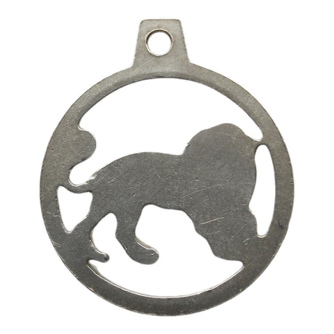 Leo Zodiac Signs Vintage Pendant