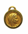 Medallion Virgin Mary Religion Pendant