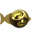 Pin Badge Fish Cross Christian Vintage