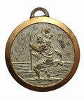 Pope John XXIII Vintage Medallion St Christopher Religion