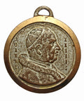 Pope John XXIII Vintage Medallion St Christopher Religion