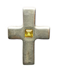 Religion Silver Cross Pendant Vintage