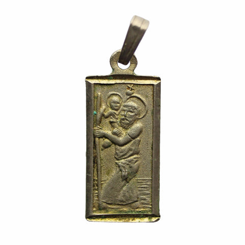 Religion St Christopher Pendant Vintage