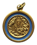 Religious Vintage Medallion Pendant Our Mary