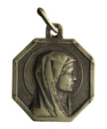 Sain Mary Vintage Pendant Religious Medallion