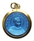 Saint Martin Medallion Pendant Vintage Religious