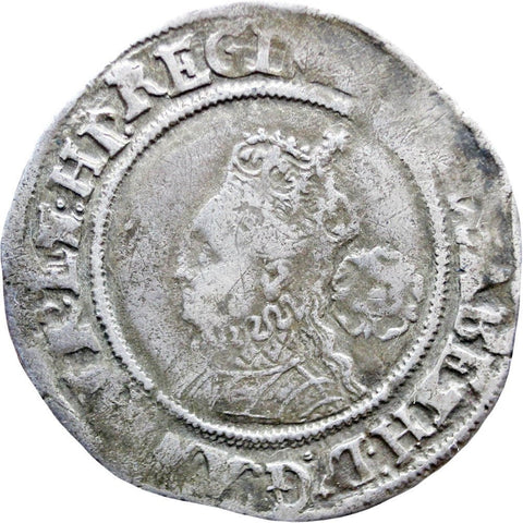 Silver Coin 1569 Sixpence Elizabeth I Fourth Issue Intermediate Bust 4B Hammered Coin Medieval Tudor English History Old Money Numismatic