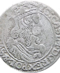 Silver Coin 1664 AT Szóstak 6 Groszy Polish–Lithuanian Commonwealth John II Casimir Vasa Europe Coins