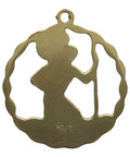 St Christopher Gold Rolled Pendant Vintage