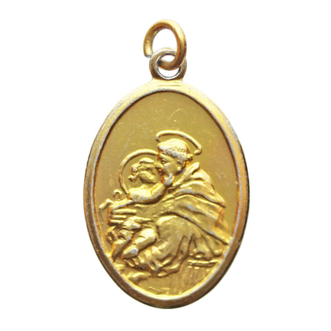 St Christopher Medallion Religion Vintage