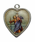 St Christopher Medallion Religion Vintage