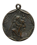 St Christopher Pendant Vintage