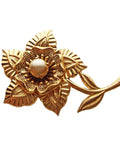 Vintage Brooch Flower