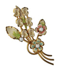 Vintage Brooch Flowers