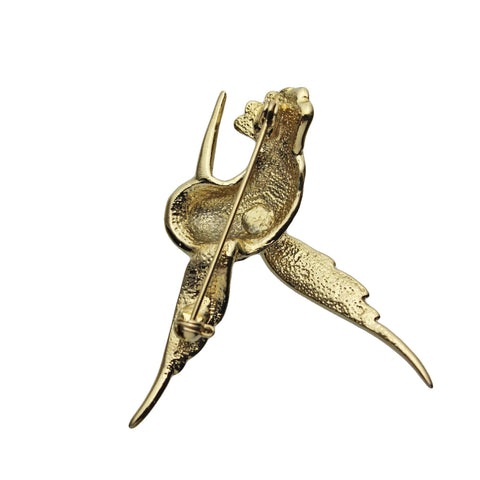Vintage Brooch Hummingbird Colibri