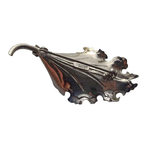 Vintage Brooch Sterling Silver Flower Lilly Bond Boyd