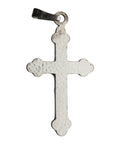 Vintage Crucifix Pendant Cross Sterling Silver