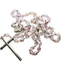 Vintage Glass Prayer Beads Rosary