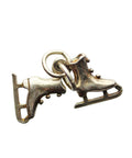 Vintage Ice Skates Pendant Sterling Silver
