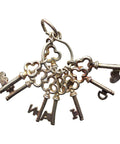 Vintage Keys Pendant Sterling Silver