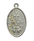 Vintage Medallion Virgin Mary Religious