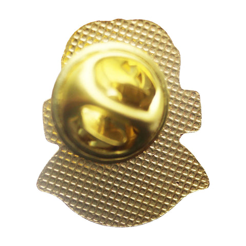 Vintage Pin Badge Biggles Pilot Metal Enamel Brooch